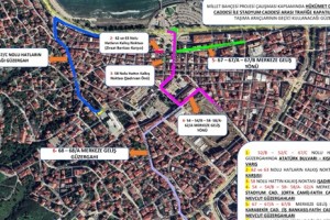 Güzergahlar Değişti Hükümet Caddesi Trafiğe Kapanıyor
